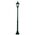 GT-136 Chester 1 Light Short Post Light - Powder Coated Finish / B22