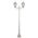 GT-137 Chester Twin Head Medium Post Light - Powder Coated Finish / B22