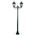 GT-137 Chester Twin Head Medium Post Light - Powder Coated Finish / B22