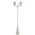 GT-140 Chester Twin Head Tall Post Light - Powder Coated Finish / B22