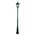GT-168 Chester Large Single Head Tall Post Light - Powder Coated Finish / B22