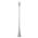 GT-238 Paris Single Head Tall Post Light - Powder Coated Finish / B22