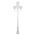 GT-626 Lisbon Four 25cm Spheres Curved Arms Tall Post Light - Powder Coated Finish / E27