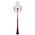 GT-627 Lisbon Four 30cm Spheres Curved Arms Tall Post Light - Powder Coated Finish / E27
