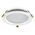 DECO-28 Round 28W Dimmable LED Tricolour IP44 Downlight - White