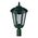 GT-166 Chester Large Post Top Light - Powder Coated Finish / B22