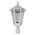 GT-166 Chester Large Post Top Light - Powder Coated Finish / B22