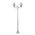GT-237 Paris Twin Head Medium Post Light - Powder Coated Finish / B22