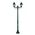 GT-237 Paris Twin Head Medium Post Light - Powder Coated Finish / B22