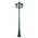 GT-242 Paris Triple Head Tall Post - Powder Coated Finish / B22