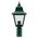 GT-249 Paris Post Top Light - Powder Coated Finish / B22