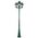 GT-282 Avignon Triple Head Tall Post Light - Powder Coated Finish / B22