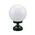 GT-530 Siena 20cm Sphere CTC Pillar Mount - Powder Coated Finish / E27