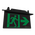 EXIT 24M REC 2.5W LED MAINTAINED/NON-MAINTAINED