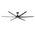 GLIDE 80 INCH DC 6 BLADE CEILING FAN