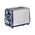 2 Slice Toaster | Seven Variable Toast Settings | Defrost & Reheat Modes | Compact Design | Elveden Navy by GAF