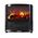 Electric Flame Effect Fireplace | 2000W Power | Adjustable Thermostat & Timer | Freestanding Design by GAF