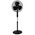 Pedestal Fan 40cm with Remote Control | 50W Power | 3 Speed Modes & Oscillation | Adjustable Height by GAF