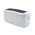 4 Slice White Toaster | 1300W Power | 7 Browning Settings | Cool Touch Exterior by GAF