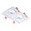 Cell Frame Square 2 Light Slotter to suit Cell Downlight Module Series - Black or White