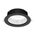 NEO-PRO Round 35W Recessed Dimmable LED Tricolour IP65 Downlight - Black