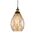 EVELYN Glass 240v E27 1 Light Pendant