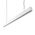 MAX-50 Down Pendant Profile 17.3W 1M C/W Opal - White