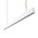 MAX-50 Two Way Pendant Profile 34.6W 1M C/W Opal White