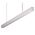 MAXI-40 1.2M LONG PENDANT ALUMINIUM DIMMABLE 3K FLAT DIFFUSER