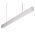 MAXI-40 1.2M LONG PENDANT ALUMINIUM DIMMABLE 3K FLAT DIFFUSER
