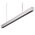 MAXI-40 1.2M LONG PENDANT ALUMINIUM DIMMABLE 3K FLAT DIFFUSER