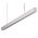 MAXI-40 1.2M LONG PENDANT ALUMINIUM DIMMABLE 3K FLAT DIFFUSER