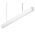 MAXI-40 1.2M LONG PENDANT WHITE DIMMABLE 4K FLAT DIFFUSER
