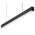 MAXI-40 1.2M LONG PENDANT BLACK DIMMABLE 3K HIGH DIFFUSER
