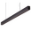 MAXI-40 1.2M LONG PENDANT BLACK DIMMABLE 3K HIGH DIFFUSER