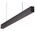 MAXI-50 1.2M LONG PENDANT BLACK DIMMABLE 3K