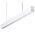 MAXI-50 1.2M LONG PENDANT WHITE DIMMABLE 3K
