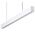 MAXI-50 1.2M LONG PENDANT WHITE DIMMABLE 3K