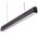 MAXI-CURVE 1.2M LONG PENDANT BLACK DIMMABLE 3K