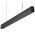 MAXI-CURVE 1.2M LONG PENDANT BLACK DIMMABLE 3K