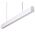 MAXI-CURVE 1.2M LONG PENDANT WHITE DIMMABLE 4K