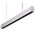 MAXI-CURVE 1.7M LONG PENDANT ALUMINIUM DIMMABLE 3K