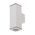 ALPHA-2 Up/Down Exterior Wall light GU10 LED 2 X 6W 240V IP65 - Textured White
