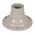 BB-100 Aluminium Bollard Base to suit 60-76 outer diameter post - powder coated finish