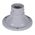 BB-100 Aluminium Bollard Base to suit 60-76 outer diameter post - powder coated finish