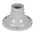 BB-100 Aluminium Bollard Base to suit 60-76 outer diameter post - powder coated finish