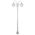 GT-1002 Lisbon Twin Spheres Curved Arms Plain Post - Powder Coated Finish / E27