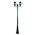 GT-1044 Vienna Twin Head Curved Arms Tall Post - Powder Coated Finish / B22