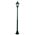 GT-136 Chester 1 Light Short Post Light - Powder Coated Finish / B22
