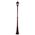 GT-138 Chester Single Head Tall Post Light - Powder Coated Finish / B22